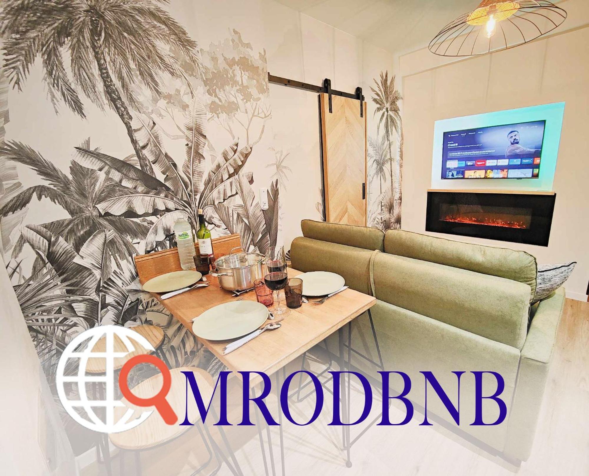 La Belle Mer By Mrodbnb - Appart Neuf - Vue Mer - 25M Plage & Resto - Cine - Cheminee - Popcorn ก็องแกล ภายนอก รูปภาพ